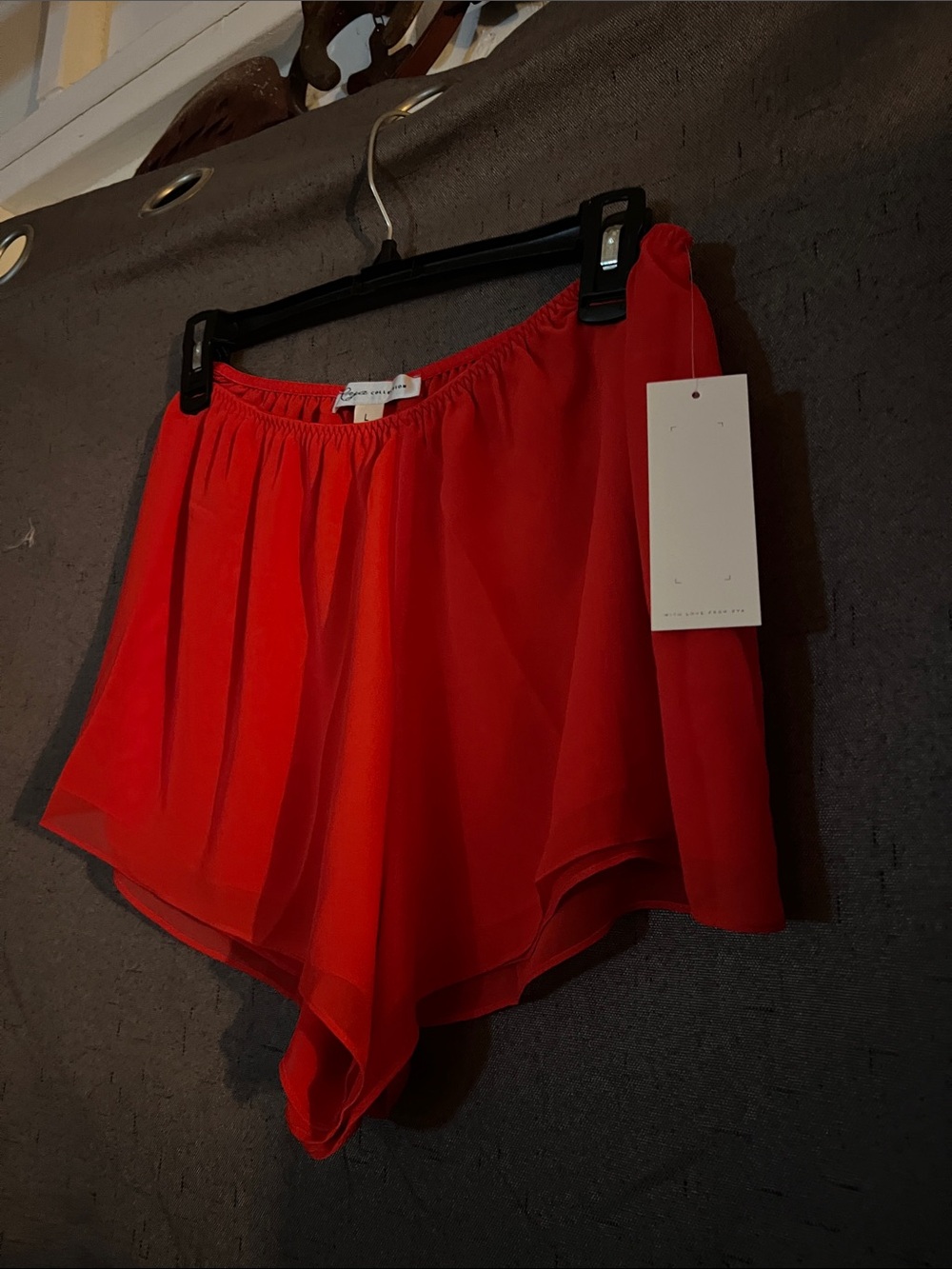 Rya Collection Cami Tap 739 Cherry Red sexy soft material ! L - Picture 8 of 12